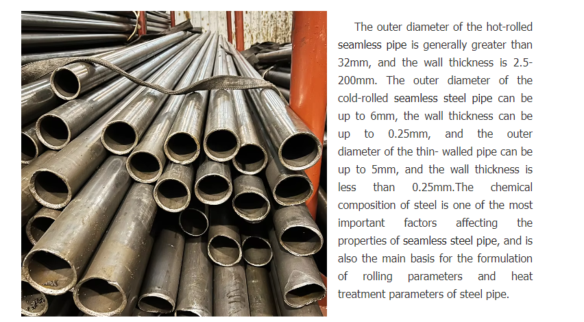 석유 및 가스 운송을 위한 원활한 파이프